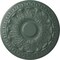 Ekena Millwork Colton Ceiling Medallion (Fits Canopies up to 4 3/4"), Hand-Painted Cloud Burst, 15 3/4"OD x 1 1/2"P CM15CNCBF - alternate 1